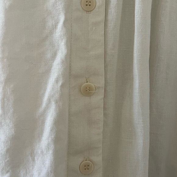 Reserved for Nicole 💞 OZMA Billie button down linen dress - Picture 4 of 8